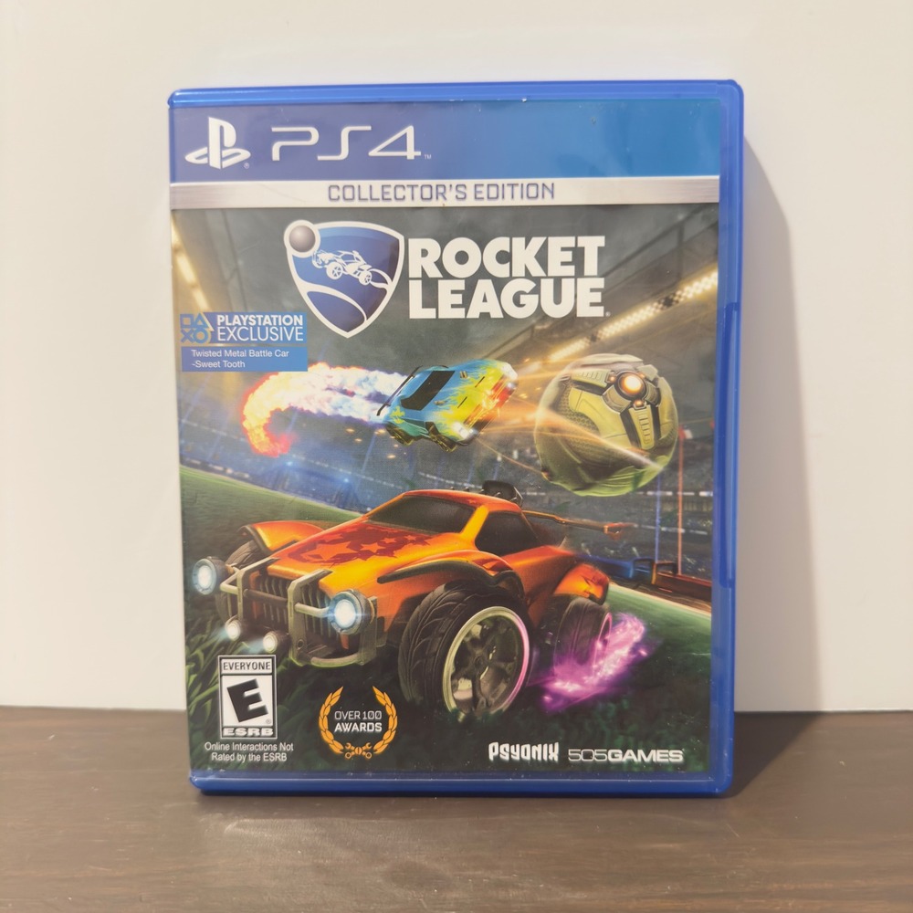 PS4 Rocket League Collector's Edition PlayStation 4 Game Complete with Art Print